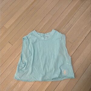 Free People Women’s Sleeveless Blue Top